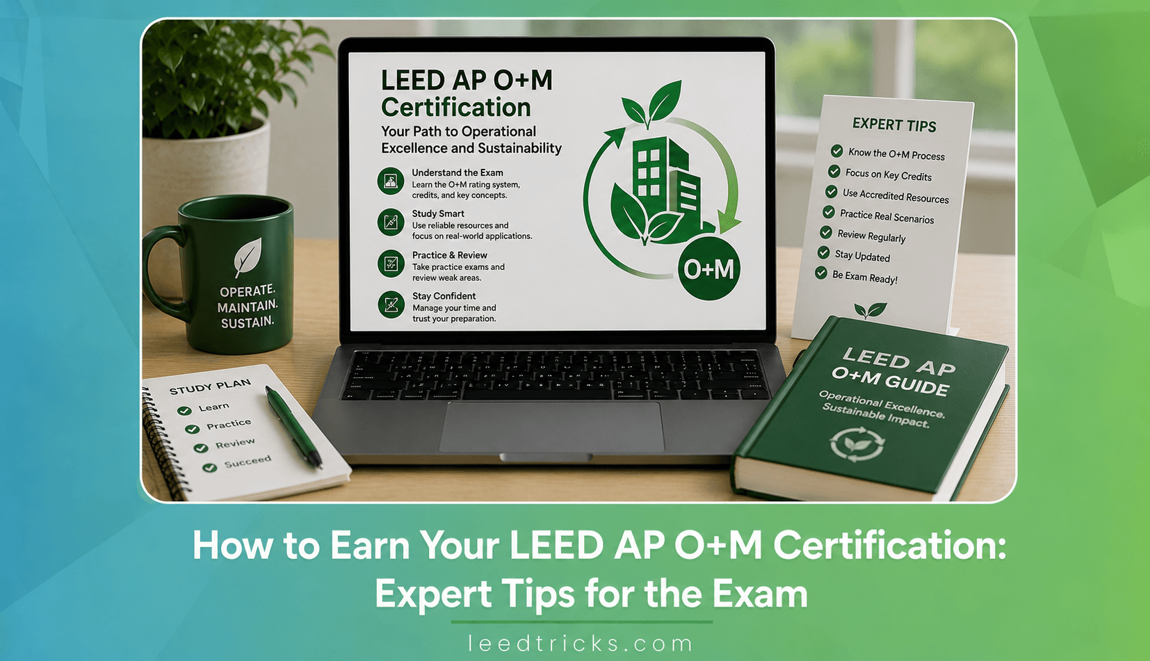How to Earn Your LEED AP O+M Certification: Expert Tips for the Exam